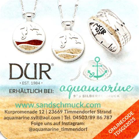 timmendorfer strand oh-sh aquamarine 1a (quad185-dur)